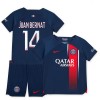 Maglia ufficiale Paris Saint Germain 2023-24 Juan Bernat 14 Casa per Bambino